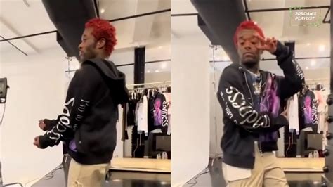 apc jeans damn rocking the givenchy|Lil Uzi Vert .